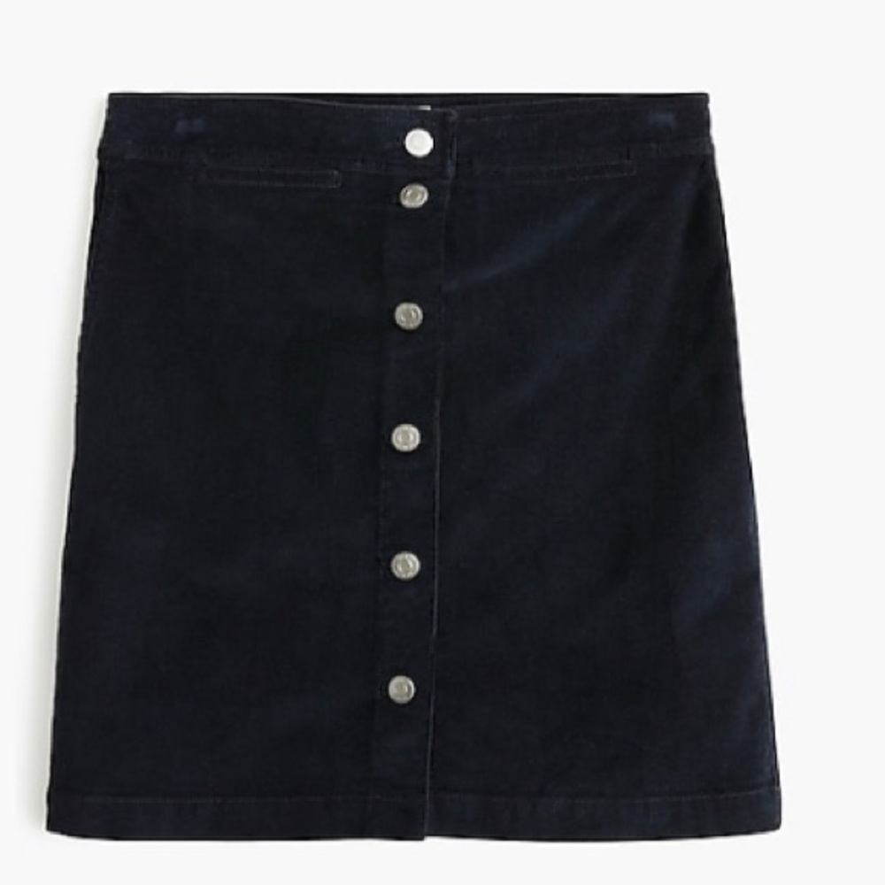 Jcrew Cord Skirt